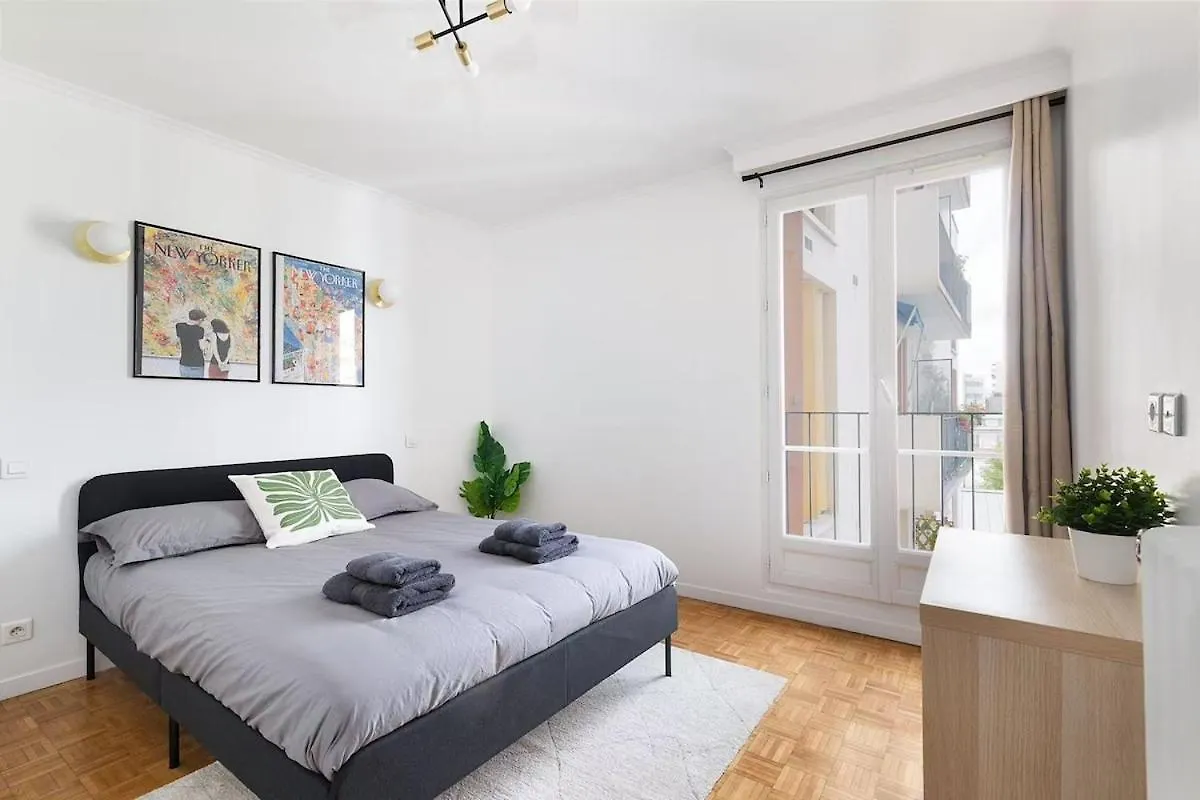 Lovely Appartement-2Rooms-6P Sunshine-Quiet-Subway 巴黎 公寓