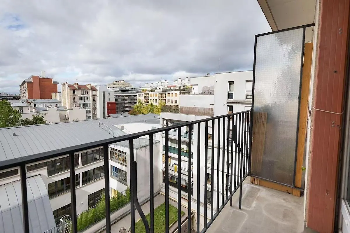 דירה פריז Lovely Appartement-2Rooms-6P Sunshine-Quiet-Subway צרפת